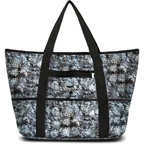 Waterproof Beach Bag - Weekend Overnight Tote - Large and Lightweight