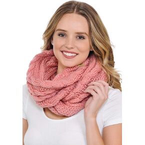 BASICO Infinity Scarf | Winter Crochet Knit Scarf in One Size