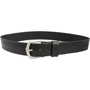 Bison Designs Shackleton Leather 38mm Wide USA Made Brass Buckle Belt