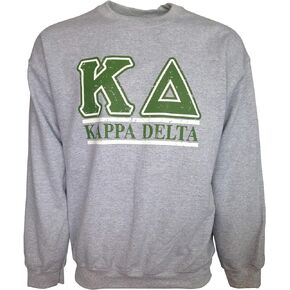 Mega Greek Kappa Delta Bar Design Sweatshirt