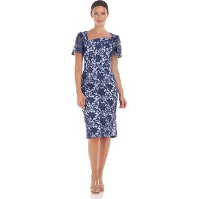 JS Collections Women's Ellie Flutter Cocktail Dress in Kuwait