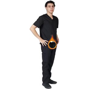 M&M SCRUBS Men Scrub Set Medical Scrub Top and Pants
