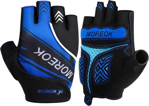 BIKINGMOREOK Cycling Gloves Bike Gloves Biking Gloves for Men Women,Half Finger Mountain Bike Gloves Workout Gloves Road Bicycle Gloves with 5MM Anti-Slip Gel Pads in Kuwait
