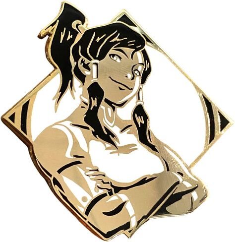 Zen Monkey Studios' 10th Anniversary Series: Korra Pin, Zinc, no gemstone in Saudi Arabia