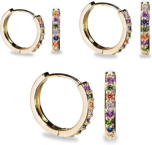Gold Hoops Earrings in Saudi Arabia