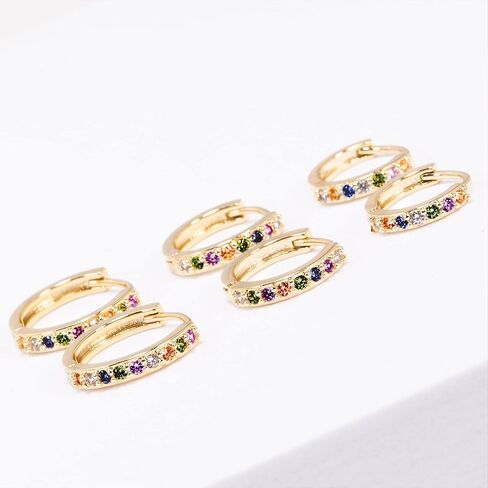 Gold Hoops Earrings in Saudi Arabia