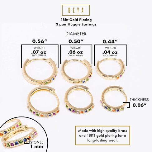 Gold Hoops Earrings in Saudi Arabia
