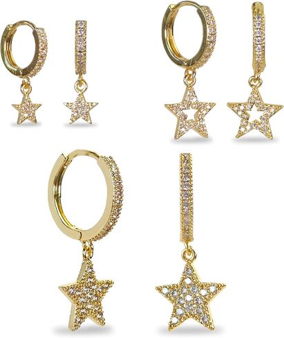 Gold Hoops Earrings in Kuwait
