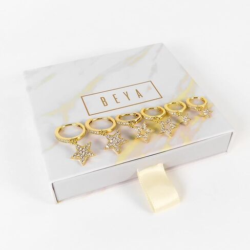 Gold Hoops Earrings in Kuwait