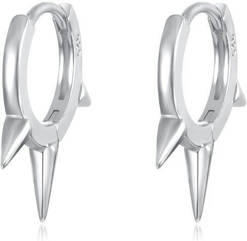 Small Huggie Hoop Earrings for Women Girls, Dainty Lightweight Huggie Earring for Everyday in 925 Sterling Silver, Hypoallergenic in Saudi Arabia