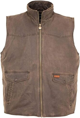 Outback Trading Men's Landsman Insulated Warming Casual Water-Resistant Canyonland Outerwear Western Vest in Saudi Arabia