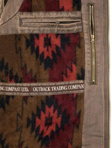 Outback Trading Men's Landsman Insulated Warming Casual Water-Resistant Canyonland Outerwear Western Vest in Saudi Arabia