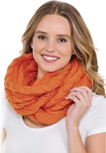 BASICO Infinity Scarf | Winter Crochet Knit Scarf in One Size in Saudi Arabia