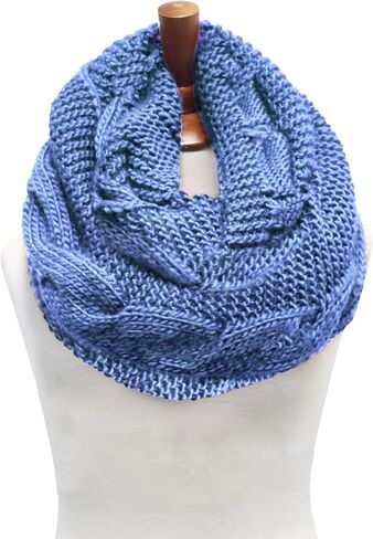 BASICO Infinity Scarf | Winter Crochet Knit Scarf in One Size in Saudi Arabia