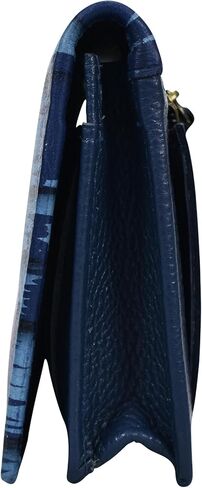 Anna by Anuschka Women's Hand Painted Leather Two-fold Clutch Wallet in Saudi Arabia