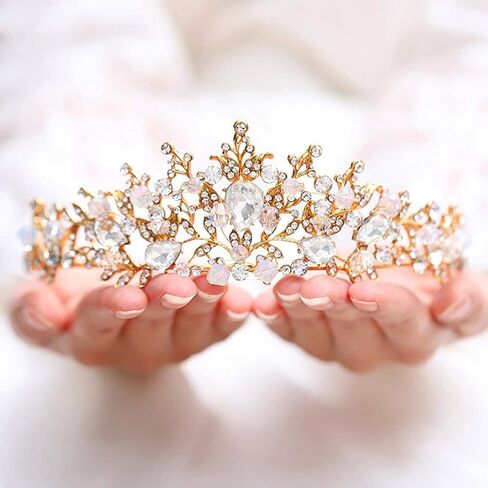 عصابات رأس حريمي من حجر الراين وتاج الزفاف من Victray Bride in Kuwait