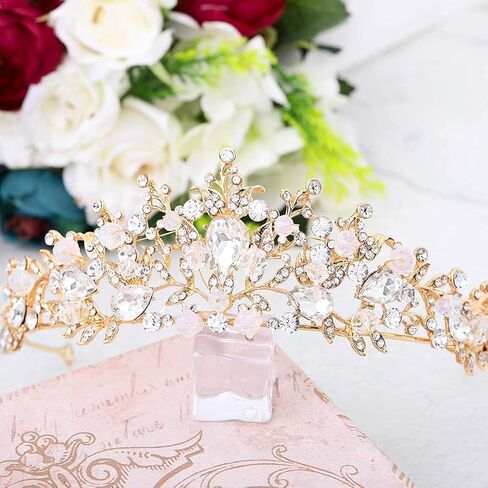 عصابات رأس حريمي من حجر الراين وتاج الزفاف من Victray Bride in Kuwait