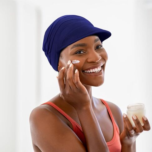 قبعة بيسبول من الخيزران الناعم للنساء من Wimnkuv، قبعات كيميائية لتساقط الشعر in Kuwait