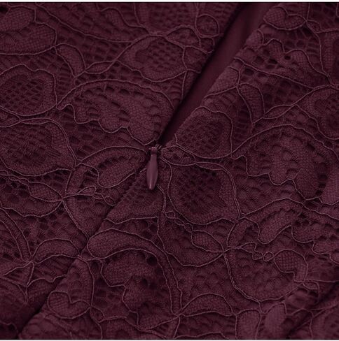 فستان DRESSTELLS بأكمام جرس من الدانتيل لحفلات العودة للوطن، فساتين كوكتيل رسمية للخريف، فستان عتيق لوصيفات العروس وحفلات الضيوف in Kuwait