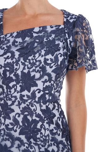 JS Collections Women's Ellie Flutter Cocktail Dress in Kuwait