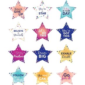 Laminated Motivational Positive Sayings for Classroom Bulletin Board Decorations and Classroom Decor