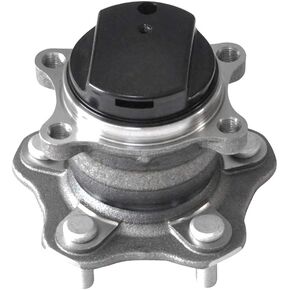 IRONTEK 512398 Rear Wheel Bearing and Hub Assembly (5lug W/ABS) Fits 2008-2013 for Nissan Rogue, for Nissan Rogue Select 2014 S Front-Wheel Drive, for Nissan Rogue Select 2015 S Front-Wheel Drive 1PCS