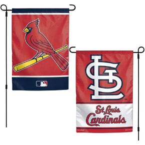 Wincraft MLB St. Louis Cardinals Flag12x18 Garden Style 2 Sided Flag, Team Colors, One Size