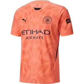 PUMA Men’s Manchester City FC 2024/25 Soccer Goalkeeper Jersey