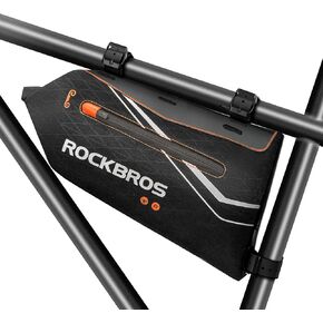 ROCKBROS Bike Frame Bag 3.5L Large Capacity Bike Bag Water Resistant Bike Storage Bag Triangle Bag Top Tube Bag for MTB Road Bicycle in Saudi Arabia
