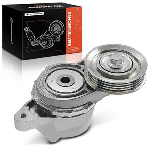 A-Premium Belt Tensioner Assembly with Pulley Compatible with Honda CR-Z 2011-2014, Insight 2010-2013, Electric Gas, Replace# 31170RBJ003, 31170-RBJ-003