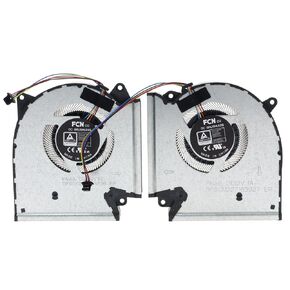 CPU GPU Cooling Fan for Asus ROG Strix G513IM G513IR G513QM G513QR G533QM G533QR G533QS G713IM G713IR G713QM G713QR G733QM G733QR G733QS 12V 1A FNAA 13NR0540P02011 FNAB 13NR0540P01011