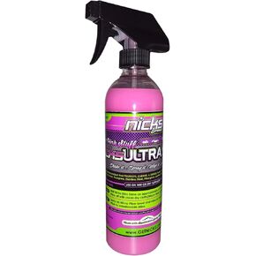 Ultra Shine Quick Detailer - رذاذ تفاصيل سائل بدون ماء - رذاذ حماية من الأشعة فوق البنفسجية للأسطح الرطبة والجافة - للاستخدام الداخلي أو الخارجي - صنع في الولايات المتحدة الأمريكية (فائقة اللمعان، 16 أونصة) (niks001) in Kuwait