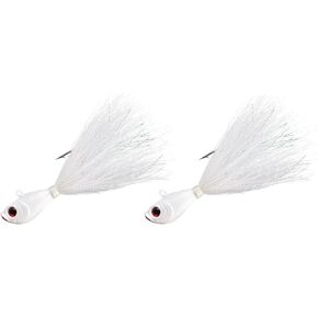 3.0-6.0oz Bucktail Fishing Lure Jigs - 2 Pack