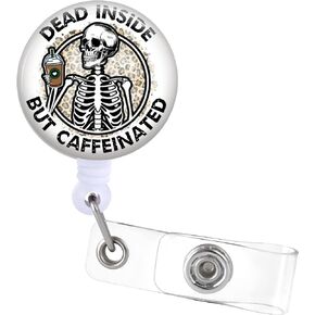 Jupswan Badge Reels Holder Retractable with ID Clip for Nurse Name Tag Card X-Ray Rad Tech Radiology Funny Fun Radiologist Nursing Doctor Teacher Student Medical Work Office Alligator Clip ZJK305