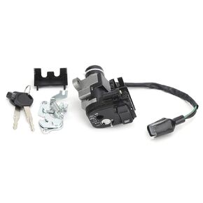Ignition Starter Switch, Ignition Switch Assembly 4?Wire Port Metal Resistance for GY6 150cc