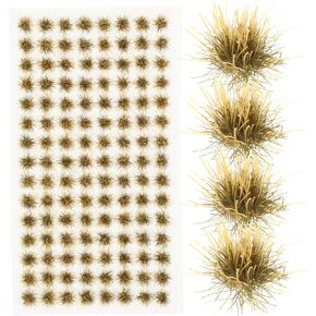 1 Box Miniature Grass Fake Flower Cluster Static Scenery Model Fake Grass Model Scenery Model DIY Miniature Flower Decorations Grass Models Vegetation Resin Customer Service