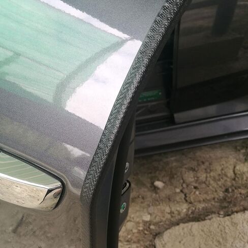 uxcell Edge Trim Black U Shape Edge Protector Rubber with Steel Clips Fits 1/64"-1/16" Edge 14.76Ft/4.5Meter Length Door Edge Guards in Saudi Arabia