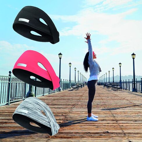 BuiltCool Women's Cooling Headbands - 2 Pack - Workout Headband for Running, Hiking, and Exercise in Saudi Arabia