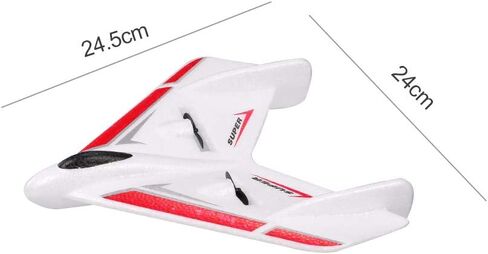 طائرة GoolRC FX601 RC، 2.4 جيجا هرتز 2 قناة للتحكم عن بعد، طائرة RC سهلة الطيران للمبتدئين والأطفال والكبار in Saudi Arabia