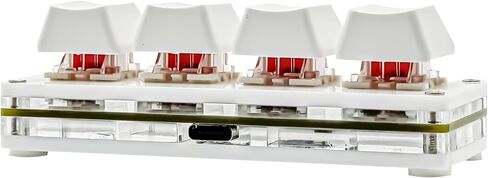 لوحة مفاتيح ميكانيكية صغيرة للألعاب ذات 5 مفاتيح - لوحة مفاتيح USB صغيرة الحجم مع وحدات ماكرو قابلة للبرمجة، ومفاتيح Cherry MX، وإضاءة خلفية RGB LED لألعاب الكمبيوتر الشخصي ومشغلات OSU - تخصيص البرامج in Saudi Arabia