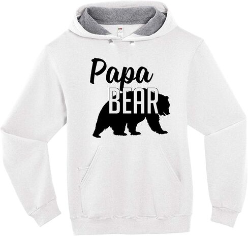 Papa Bear Hoodie Dad Mens Soft Hoodie Adult Unisex Sweatshirt in Saudi Arabia
