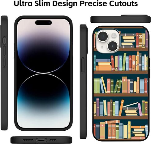 Phone Case Designed for iPhone 15 Pro,Black Marble Phone Case Soft Shockproof Phone Protective Cover for Women Girl,Slim Fit Anti-Scratch Phone Case for iPhone 15 Pro 6.1" in Saudi Arabia