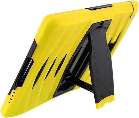 KIQ Armor Series Galaxy Tab A 8.0 2015 Case T350, Rugged Full-Body Drop Protection Tablet Case Cover Kickstand for Samsung Galaxy Tab A 8" SM-T350 SM-T355 - Black in Saudi Arabia