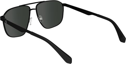 CALVIN KLEIN JEANS Men's CKJ24202S Rectangular Sunglasses, Black, One Size in Saudi Arabia