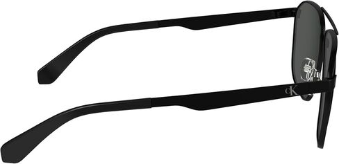 CALVIN KLEIN JEANS Men's CKJ24202S Rectangular Sunglasses, Black, One Size in Saudi Arabia