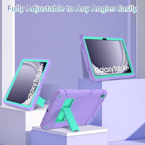 BMOUO Case for Samsung Galaxy Tab A11+ Plus 11 Inch 2026/A9+ Plus 11", Pink in Saudi Arabia