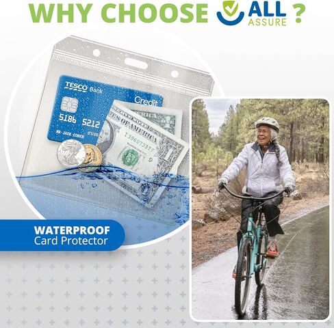 حماية جميع الأغطية البلاستيكية لبطاقات اللقاحات | حامي بطاقة التطعيم CDC | حامل بطاقة التحصين 3.5 بوصة × 4.5 بوصة | حامل بطاقة التطعيم الشفاف | حاملي البطاقات البلاستيكية للماء (5) in Kuwait