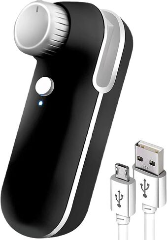AOZBZ Mini Bag Sealer - 2 في 1 رقاقة ختم الأكياس وقاطع USB قابل لإعادة الشحن، جهاز تفريغ الهواء المحمول، مانع تسرب الحرارة، أدوات المطبخ (أسود) in Kuwait
