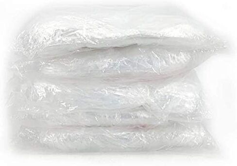 5 Pack Universal Disposable Car Covers - Waterproof Plastic Car Cover for Automobiles - Universal Vehicle Cover with Elastic Band for Sedan Outdoor Snow Rain Weather (15.74FT x 24.6FT) in Saudi Arabia