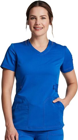 Dickies Balance Women Scrubs Top V-Neck DK940 in Saudi Arabia